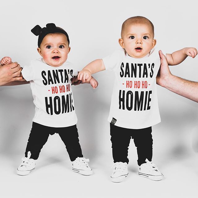 Amerikaanse Kerstmis Casual Letter Bedrukte Kerst-T-shirt met Ronde Hals en Korte Mouwen voor Kinderen