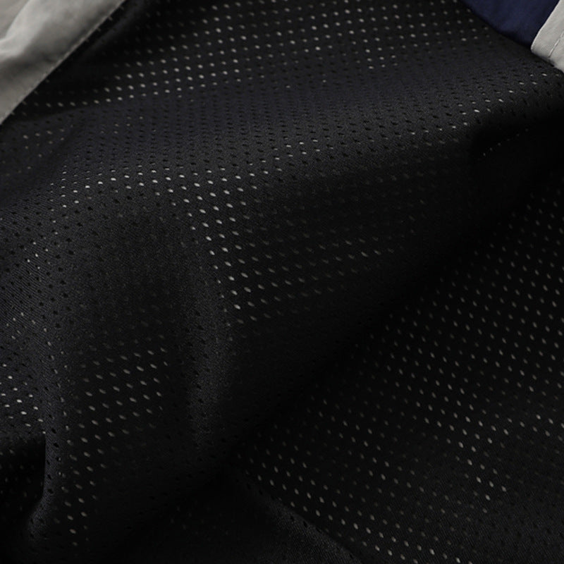 Amerikaanse Retro Contrasterende Letterprint V-hals Trui voor Heren & Jongens