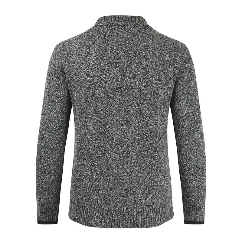 Casual Slim-Fit Winter Trui-Cardigan met Knoopsluiting