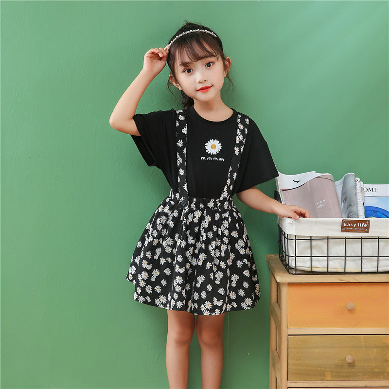Western Style Set Tweedelig Daisy Dress voor Kinderen/ Tieners