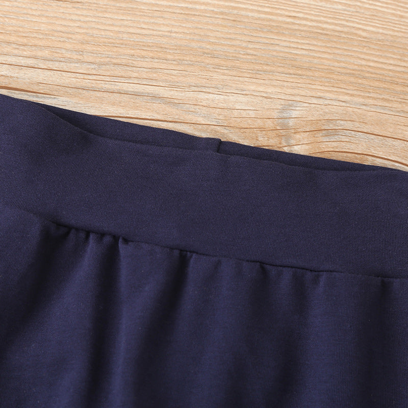 Tweedelig pak T-shirt met Lange Mouwen en Cartoon Dinosaurusprint & Broek voor Babý's/ Peuters