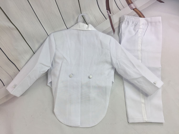 Feestelijke Jongenskostuum met Strik voor Bruiloft & Gala