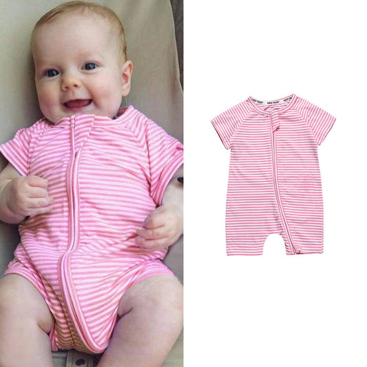 Kids Tales Jumsuites met Korte Mouwen en Print voor Baby's / Peuters