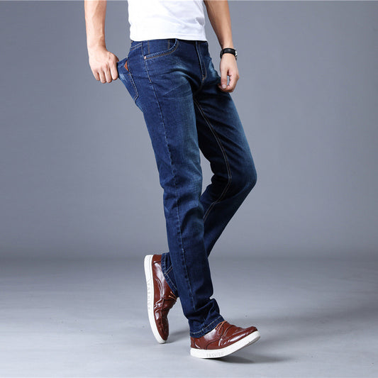 Casual Slim Straight Stretch Jeans voor Heren & Jongens