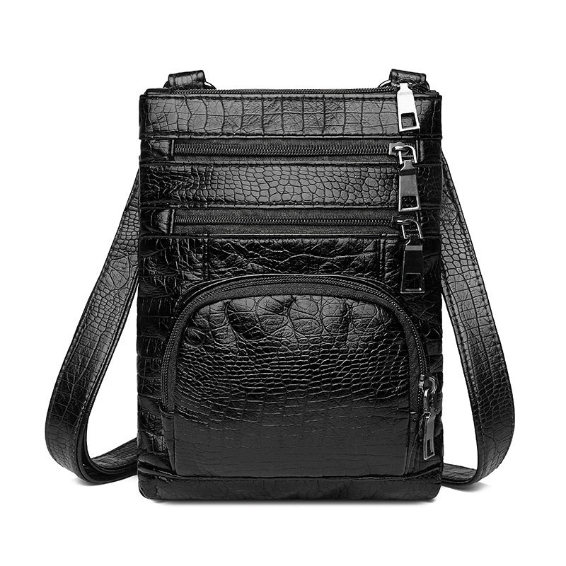 Damesmode Retro Zachte Leren Schoudertas