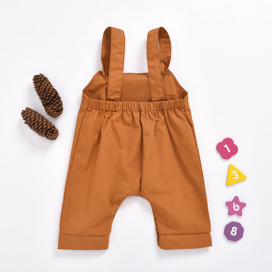 Trendy Casual Jumpsuit in Europese en Amerikaanse Stijl voor Baby's/ Peuters