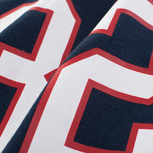 Casual Stijlvolle Sportieve Ronde Hals T-shirt met Bedrukte Letterprint en Korte Mouwen voor Kinderen