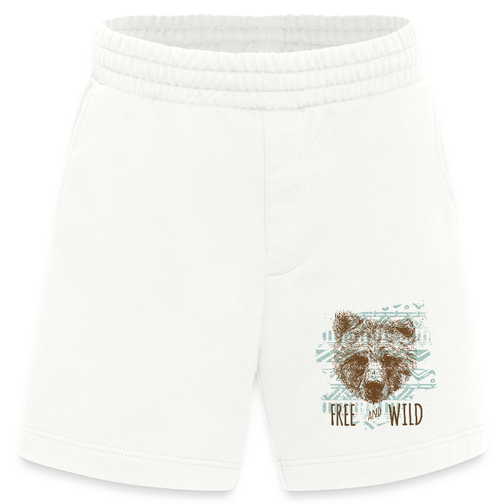 Heavyweight organic shorts made in EU - OFF WHITE