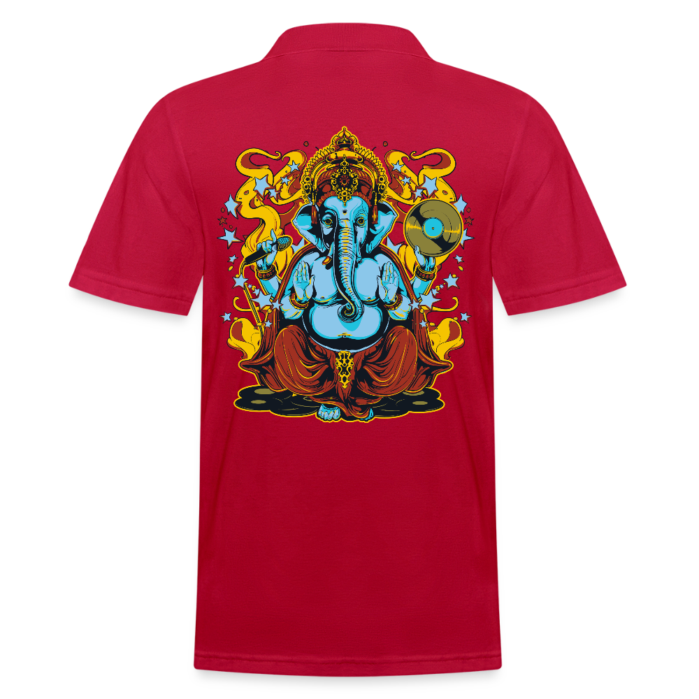 Mannen poloshirt - cherry red
