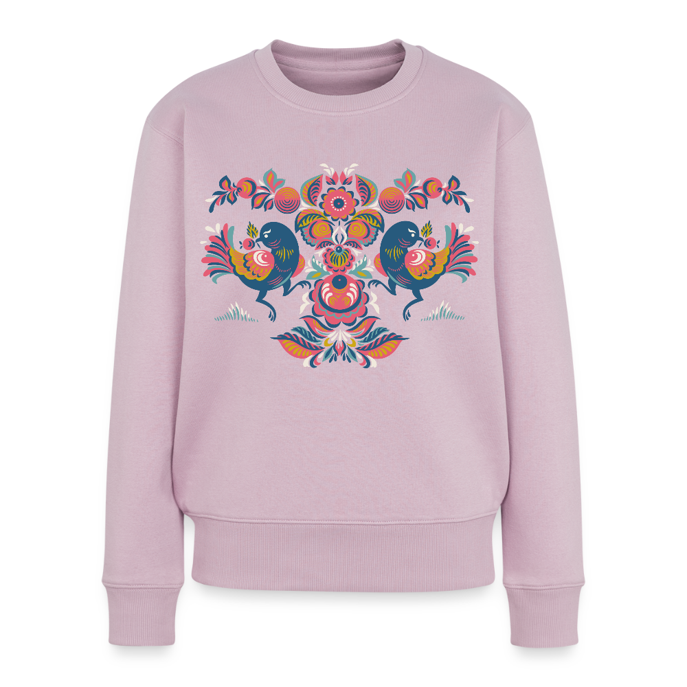 Vrouwen premium sweater - oudroze