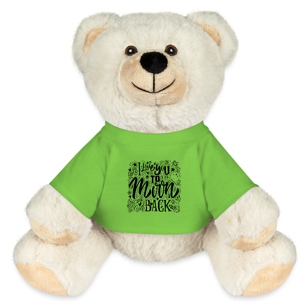 MiniFeet® RecycelBär® crème - lichtgroen