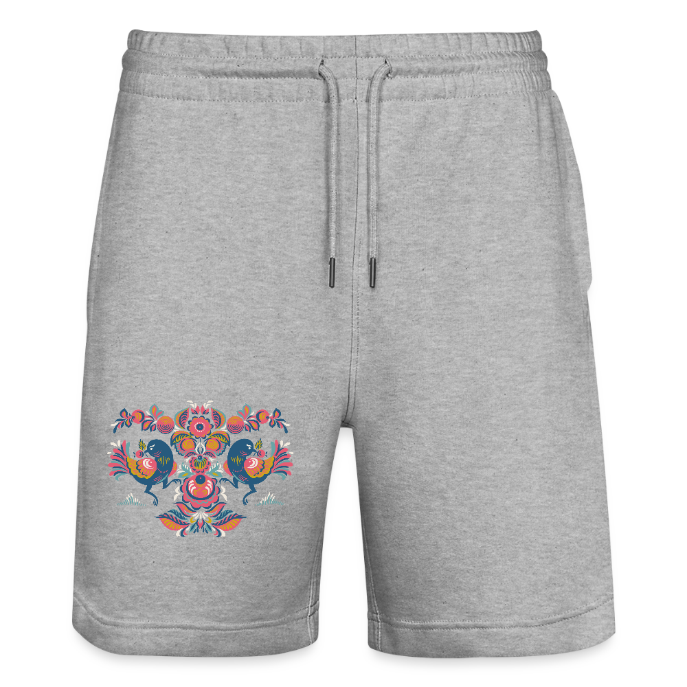 Stanley/Stella uniseks bio-joggingshorts Mover - grijs gemêleerd