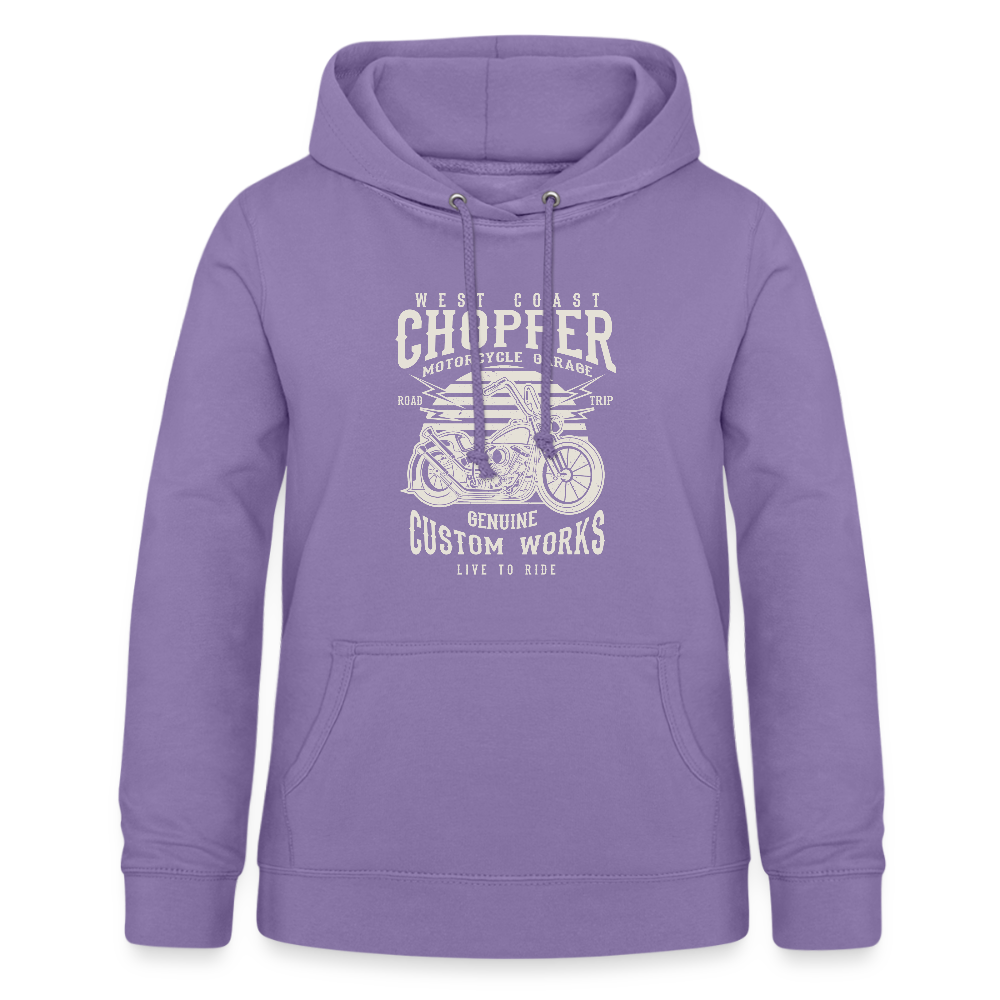 Vrouwen hoodie - lavendel