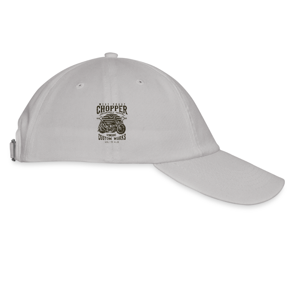 Baseballcap - heather grijs