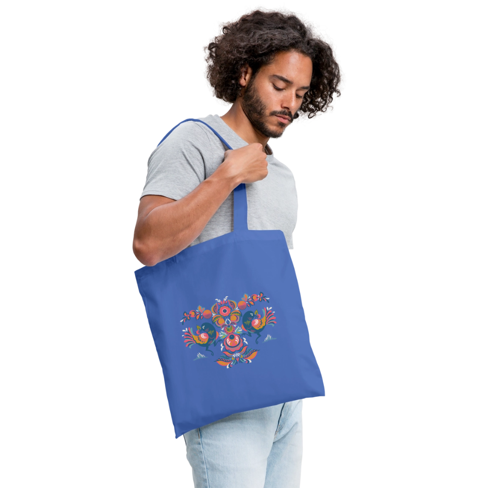 Tas van stof - celeste