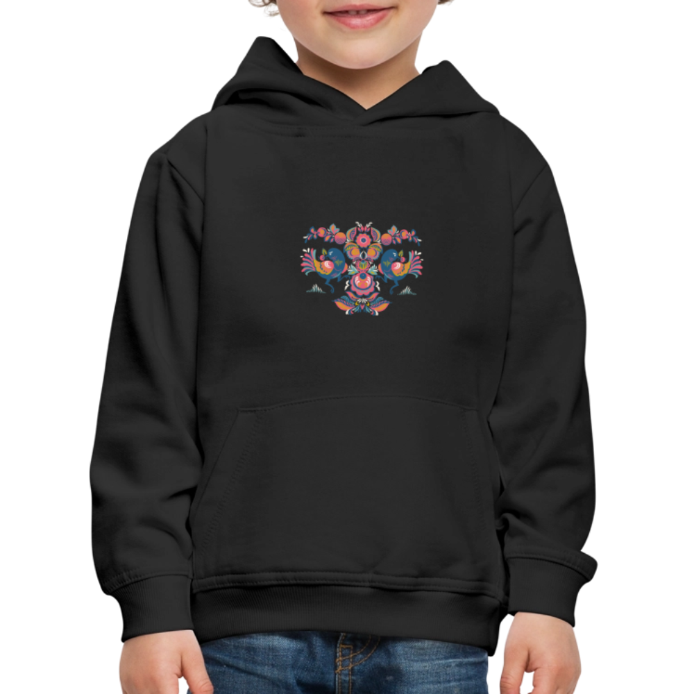 Kinderen trui Premium met capuchon - zwart