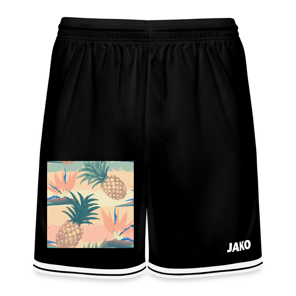 JAKO basketbalshort Center 2.0 - zwart/wit
