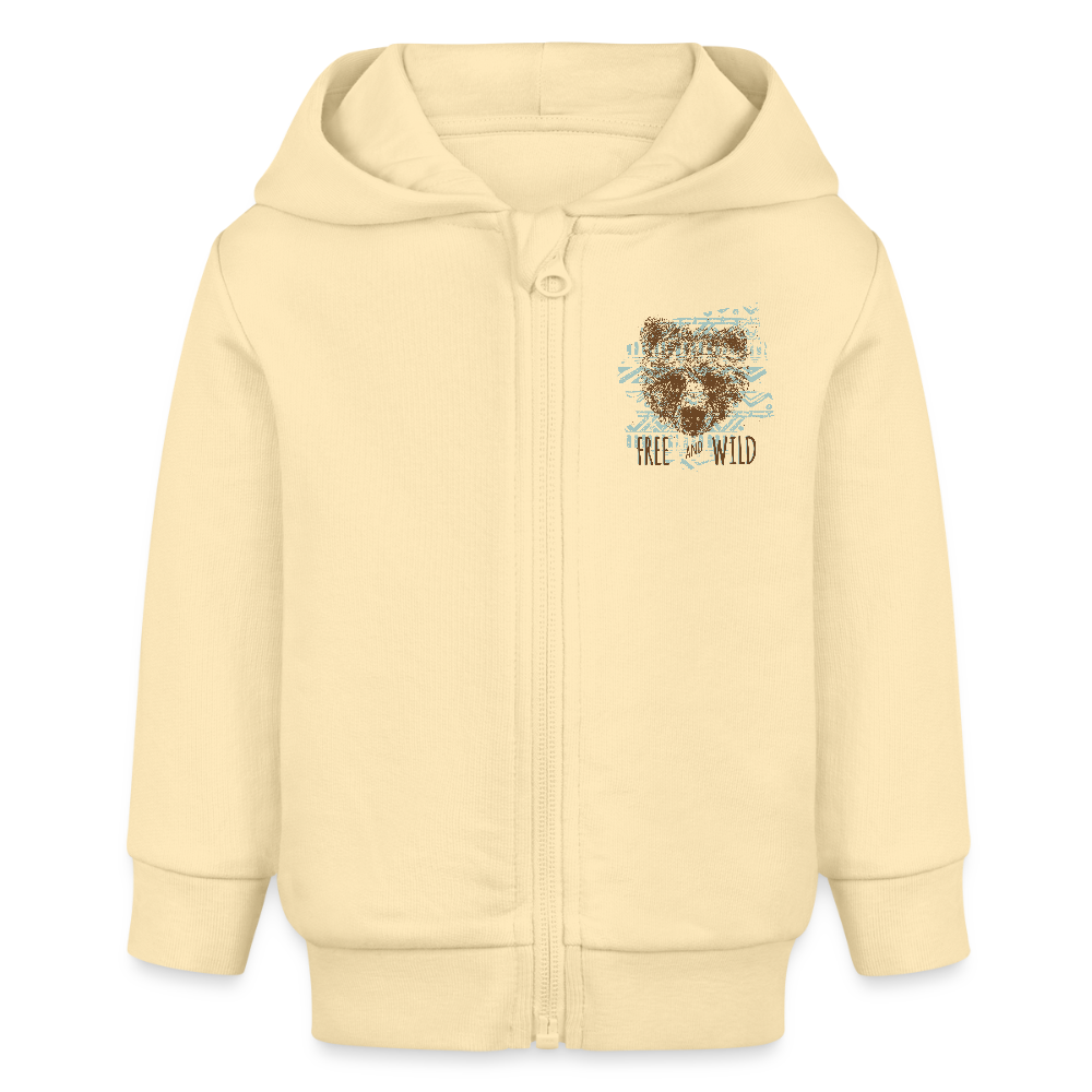 Stanley/Stella Bio zip-hoodie BABY CONNECTOR - crème