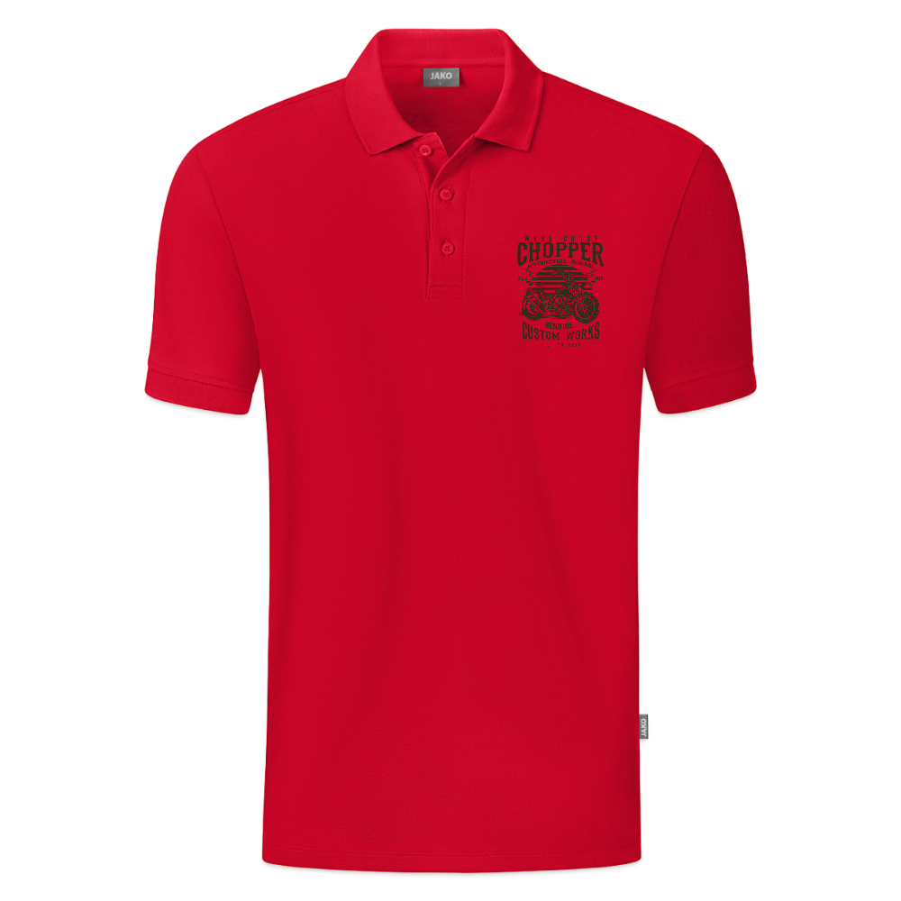 JAKO Kinderpolo Organic - rood