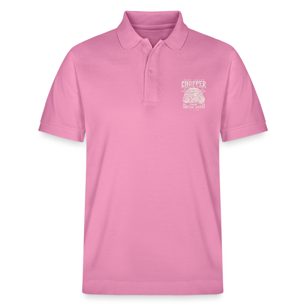 Stanley/Stella uniseks bio poloshirt PREPSTER - bubbelroze