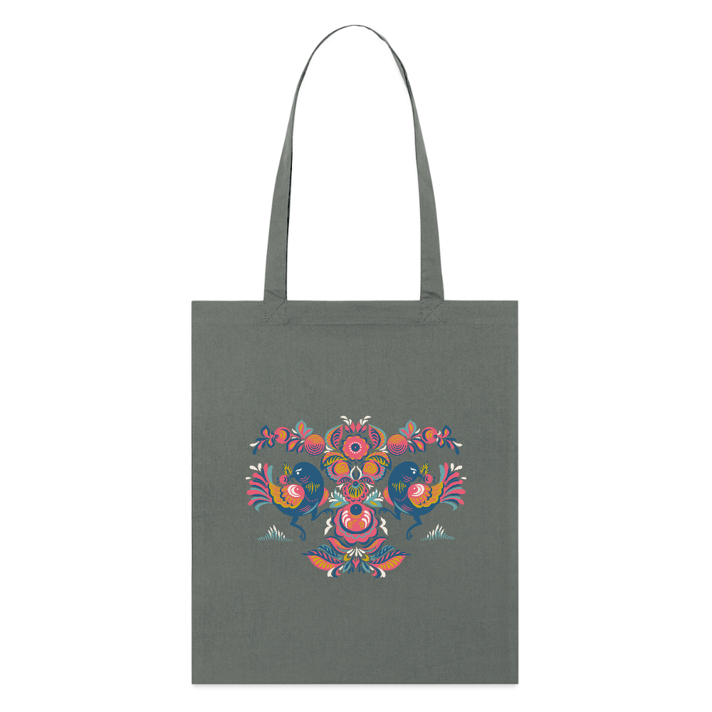 Stanley/Stella bio stoffen tas - houtskool