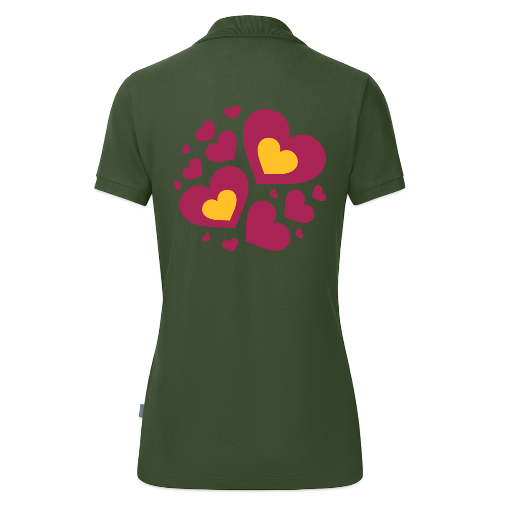 JAKO Vrouwen polo Organic - dennengroen