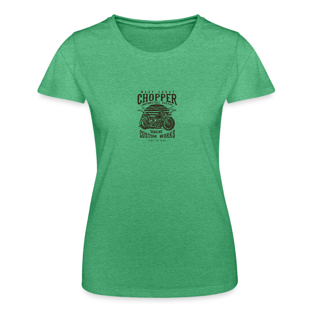 Vrouwen T-shirt van Fruit of the Loom - heather groen