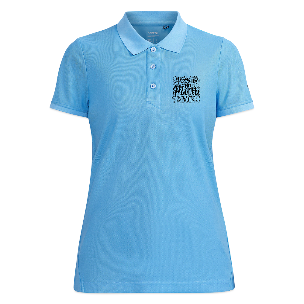 CRAFT Core Unify damespolo - saffierblauw