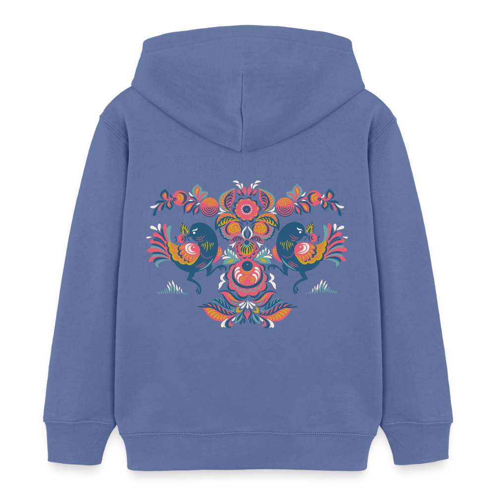Stanley/Stella Kinder-bio-hoodie Mini Cruiser - blauw