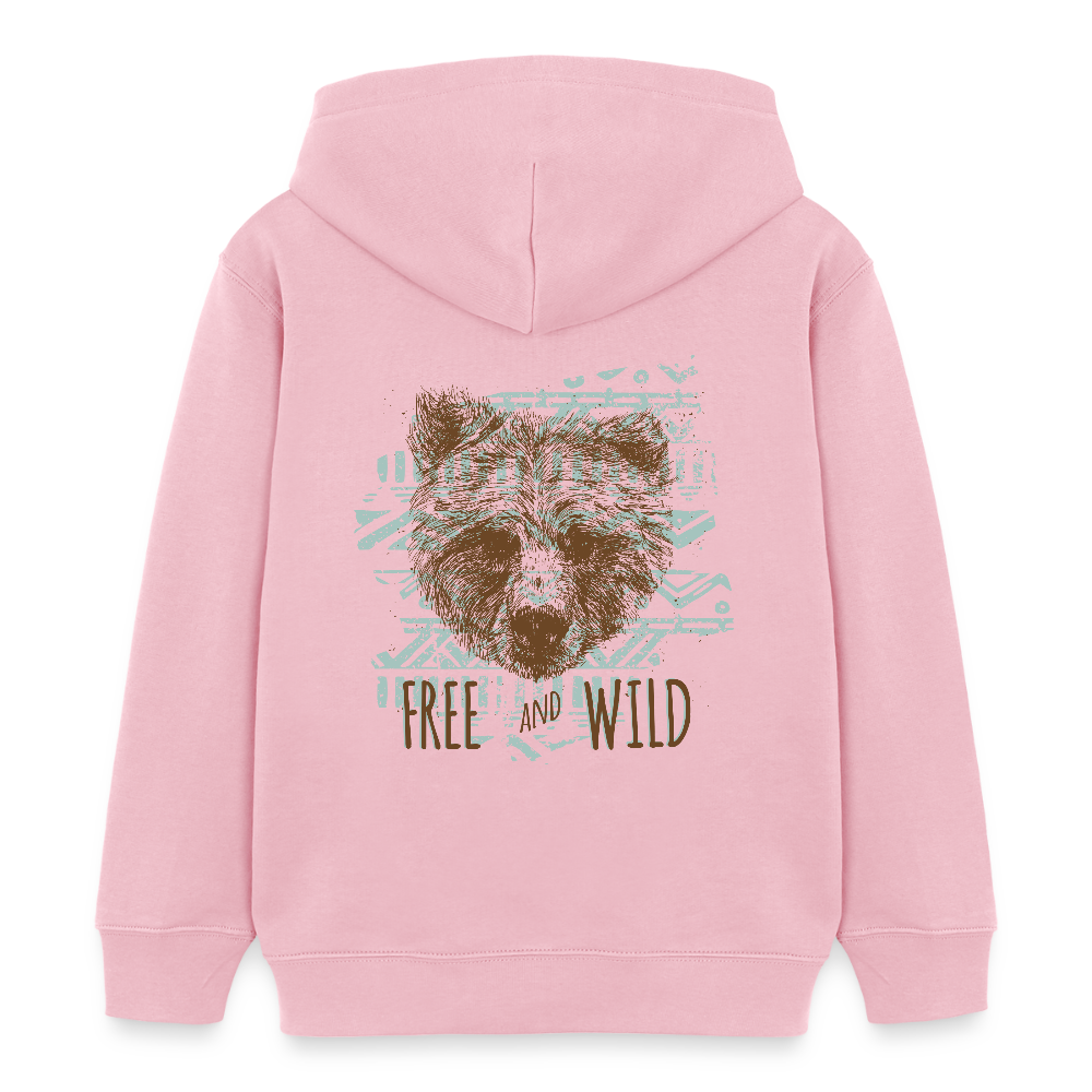 Stanley/Stella Kinder-bio-hoodie Mini Cruiser - lichtroze