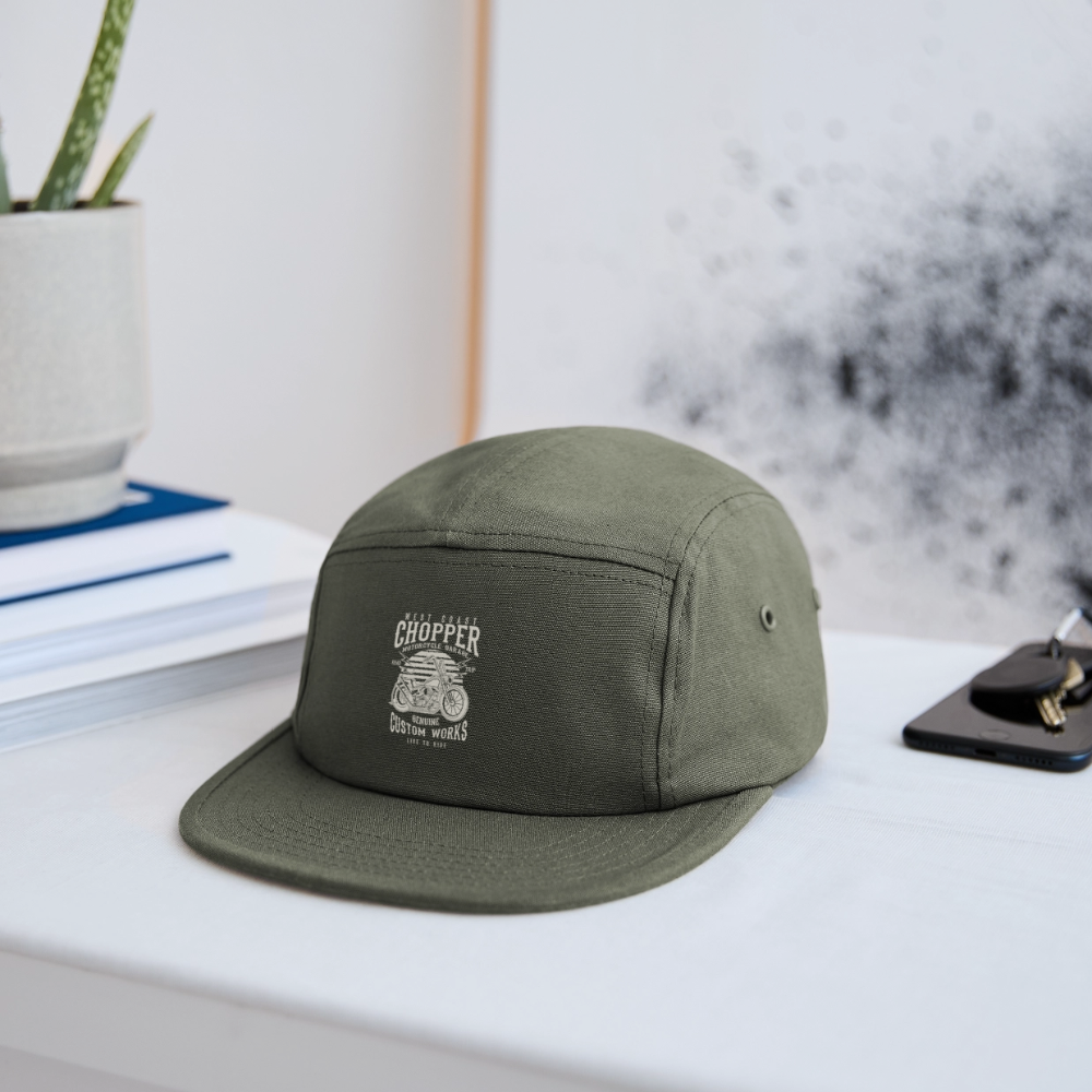 Canvas camper pet - olijfgroen