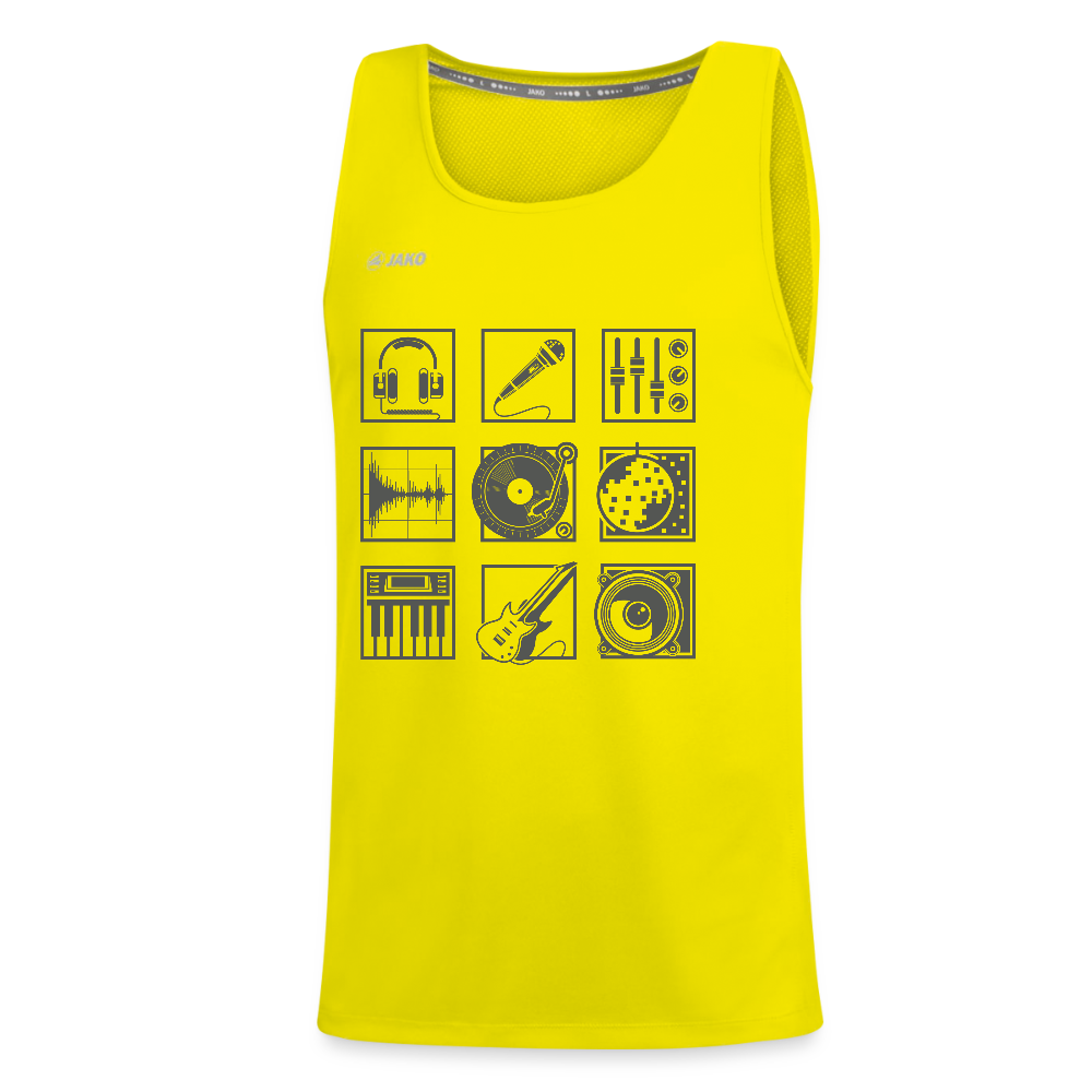 JAKO Teenager tanktop Run 2.0 - neongeel