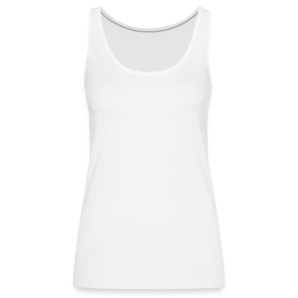 Vrouwen Premium tank top - wit