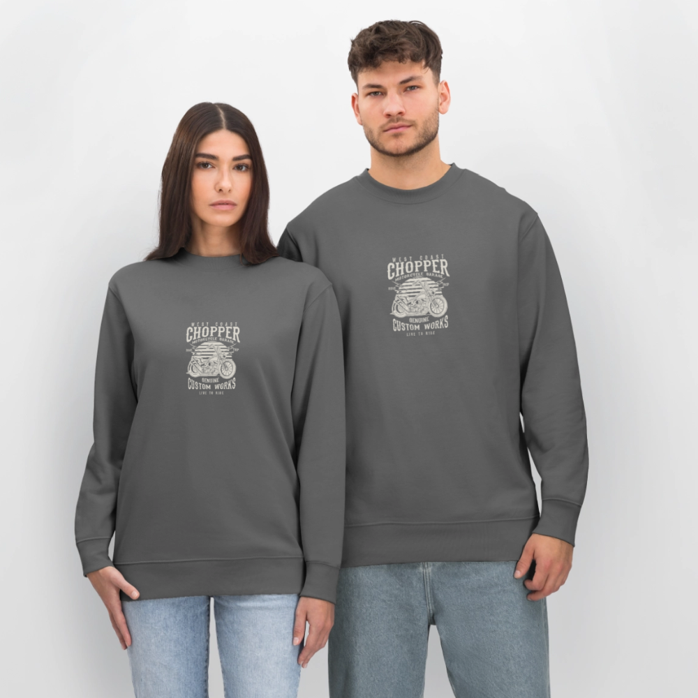 Stanley/Stella Uniseks bio-sweatshirt CHANGER - houtskool