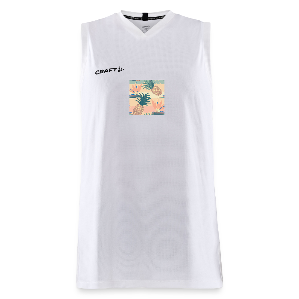 CRAFT Progress kinder-basketbalshirt - wit