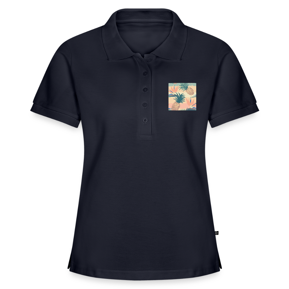 Vrouwen Premium Bio Poloshirt - navy