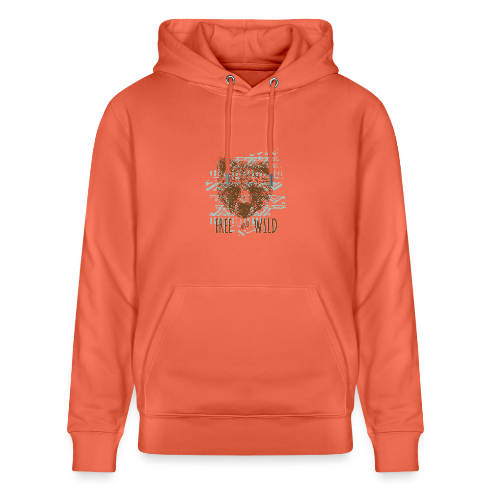 Stanley/Stella Uniseks bio-hoodie CRUISER - lichtrood