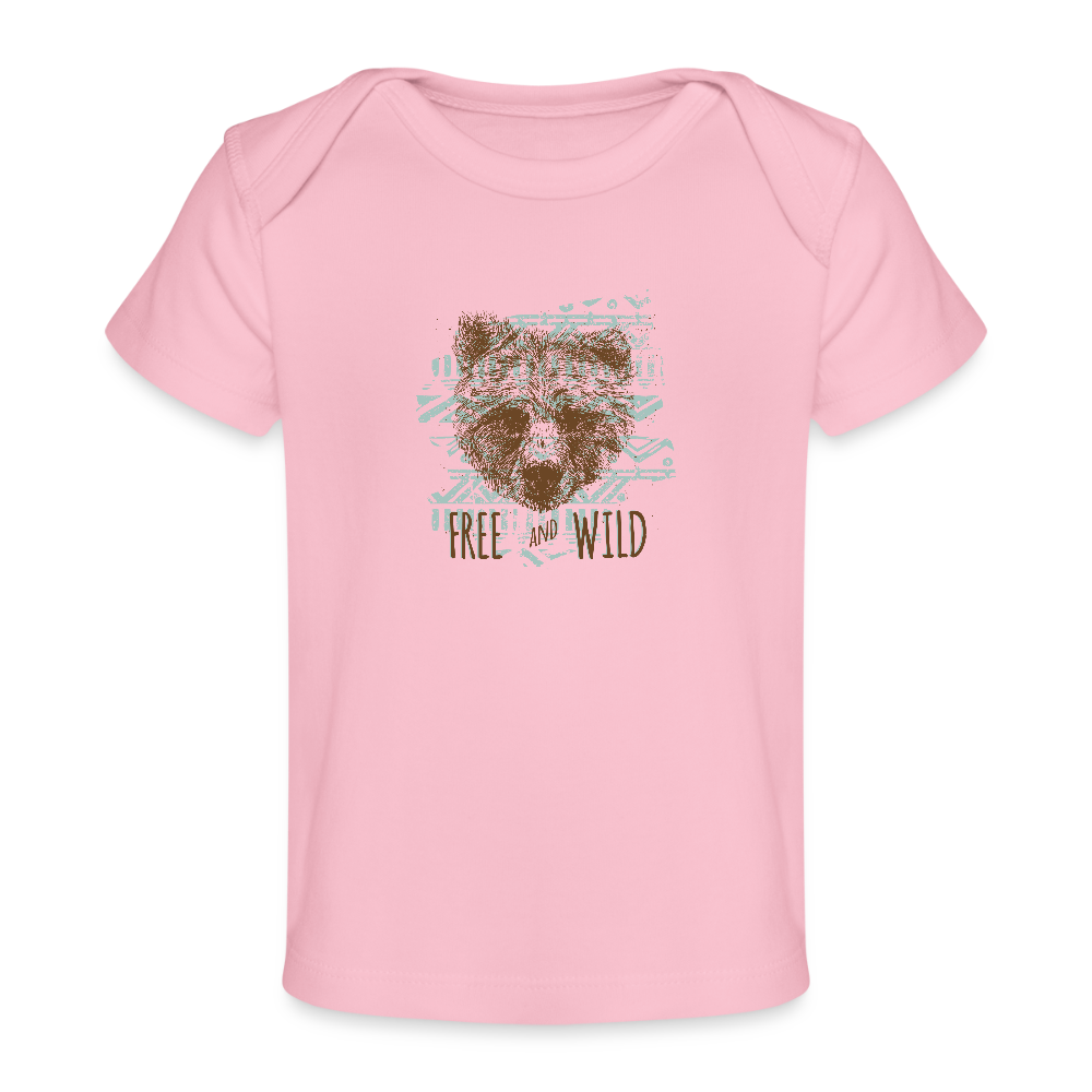 Baby bio-T-shirt - light roze