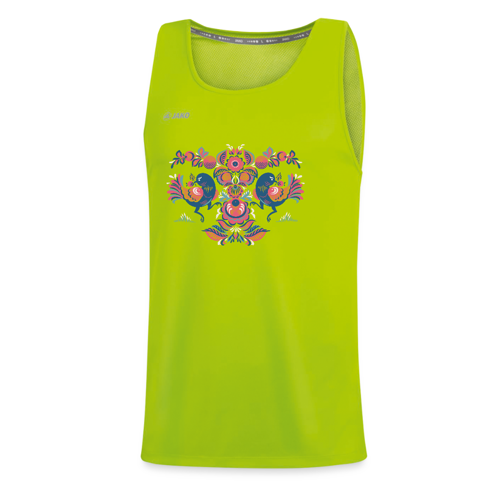 JAKO Teenager tanktop Run 2.0 - neongroen