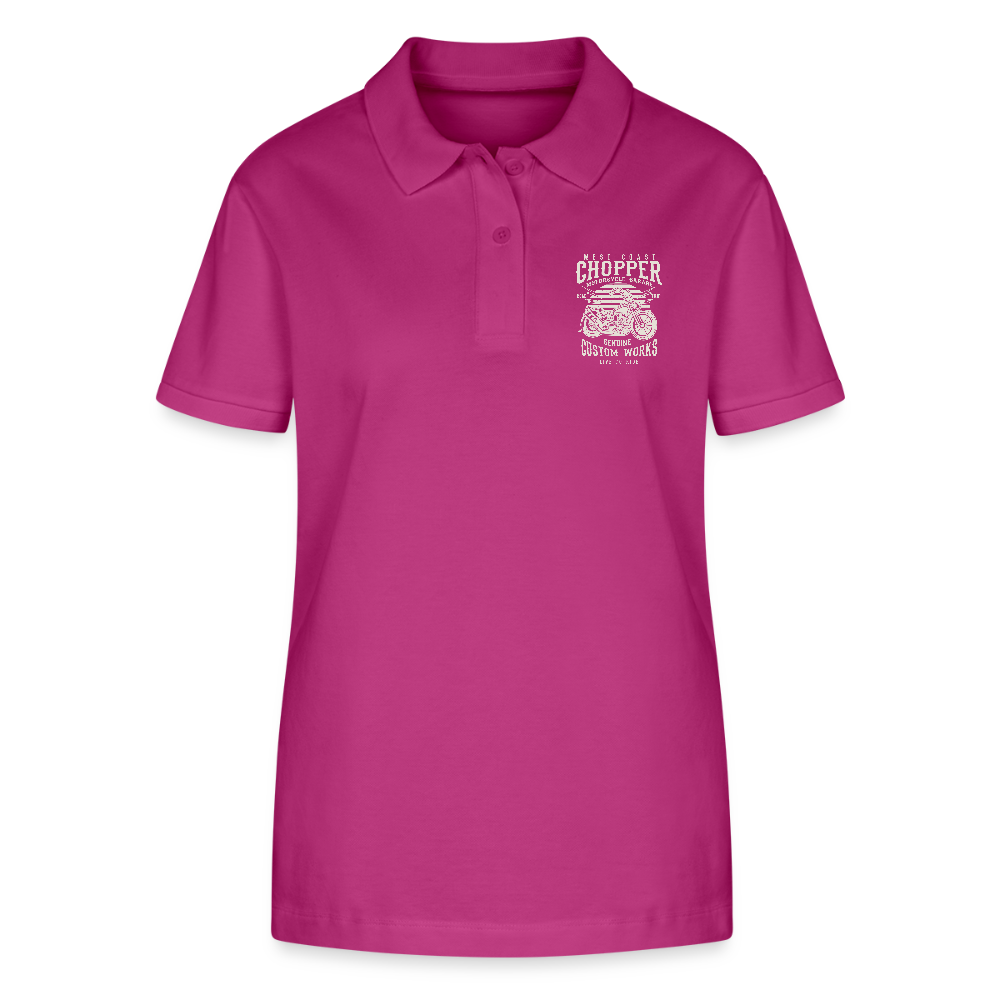 Stanley/Stella Vrouwen bio poloshirt ELLISER - orchidee