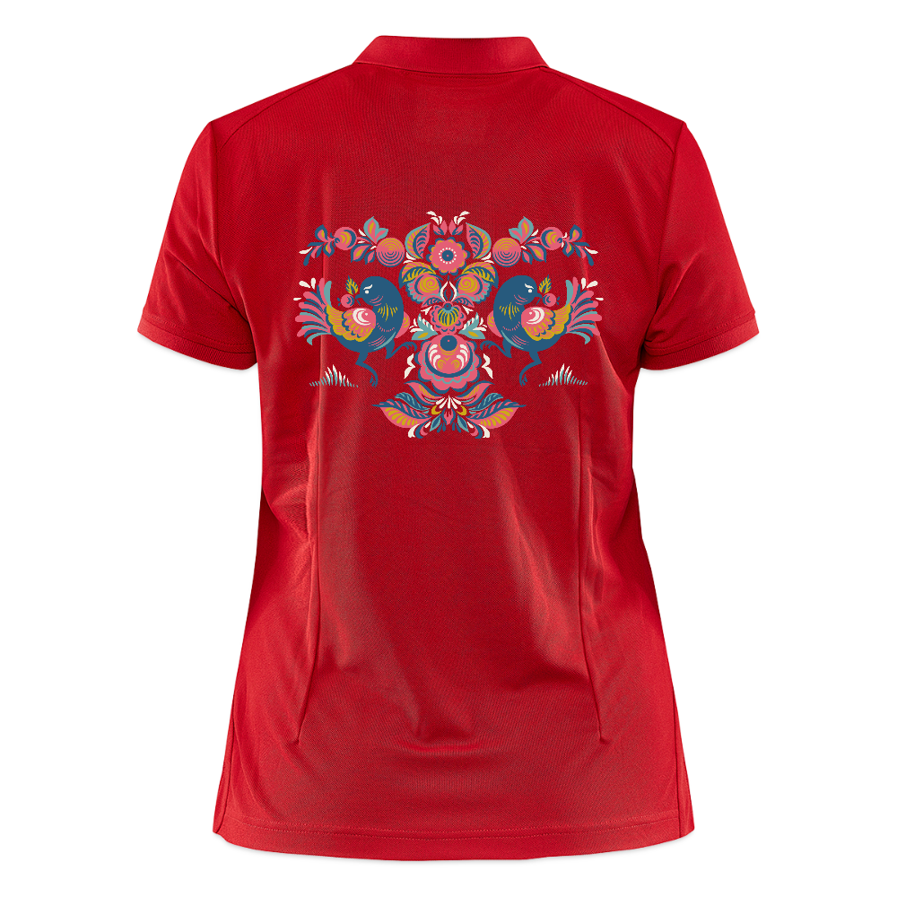 CRAFT Core Unify damespolo - rood
