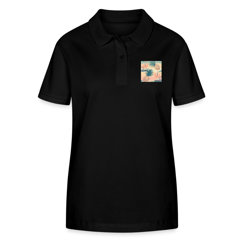 Stanley/Stella Vrouwen bio poloshirt ELLISER - zwart