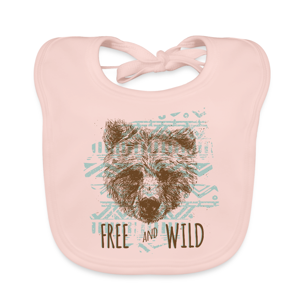 Bio-slabbetje voor baby's - roze