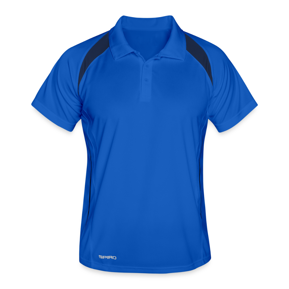 Mannen polo ademend - koningsblauw/navy