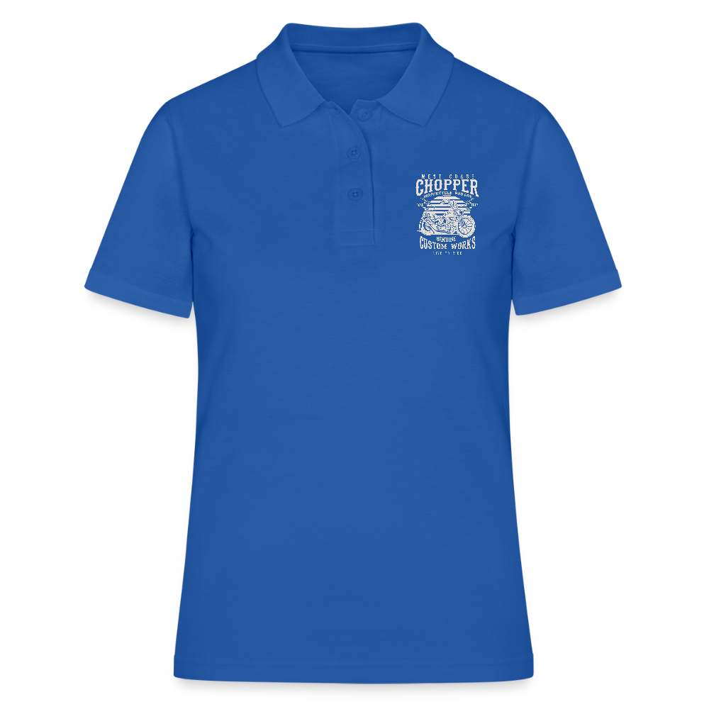 Women's Polo Shirt - koningsblauw