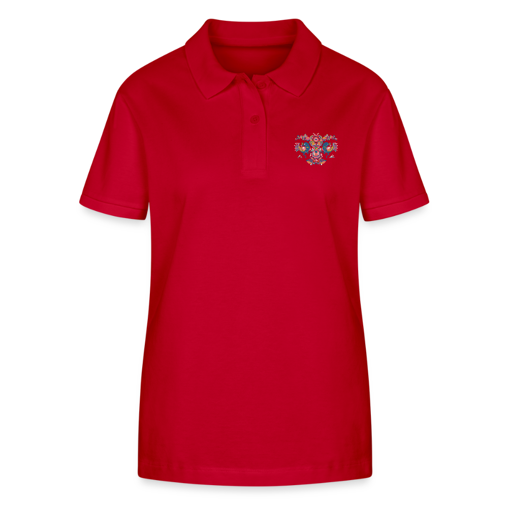 Stanley/Stella Vrouwen bio poloshirt ELLISER - rood