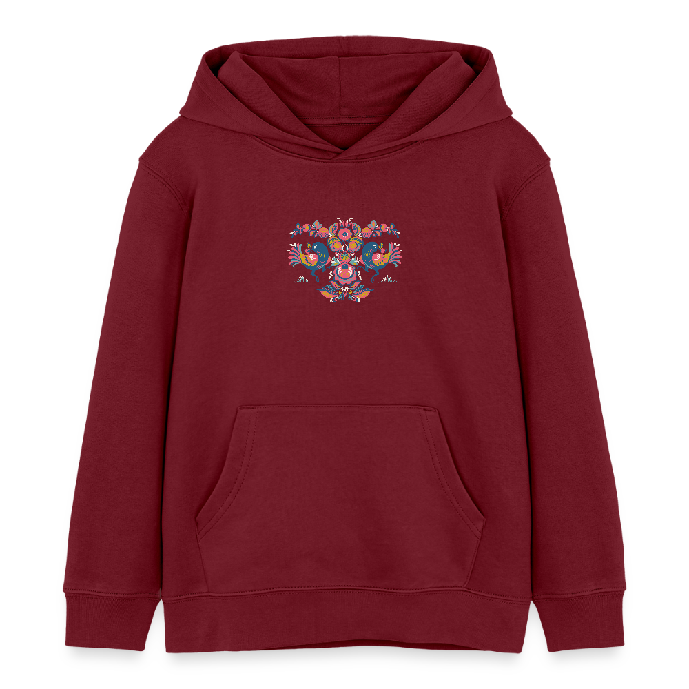 Stanley/Stella Kinder-bio-hoodie Mini Cruiser - bourgognerood