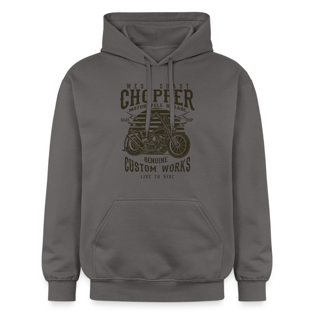 Gildan uniseks Softstyle® Midweight hoodie - donkergrijs