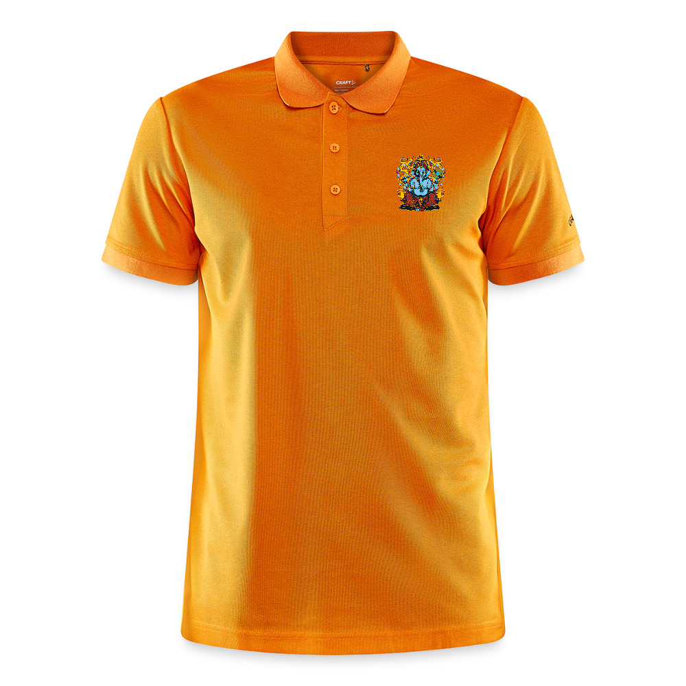 CRAFT Core Unify polo - lichtoranje gemêleerd