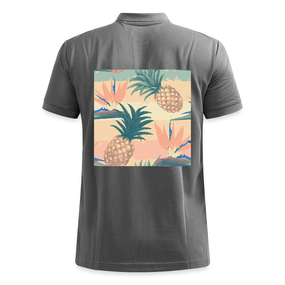 CRAFT Core Unify polo - donkergrijs gemêleerd